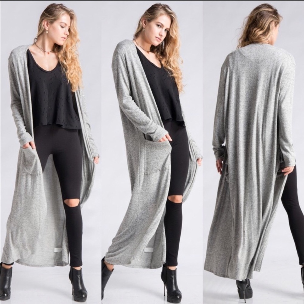 Last one! 1 S Left! Super Soft Brushed Knit Duster